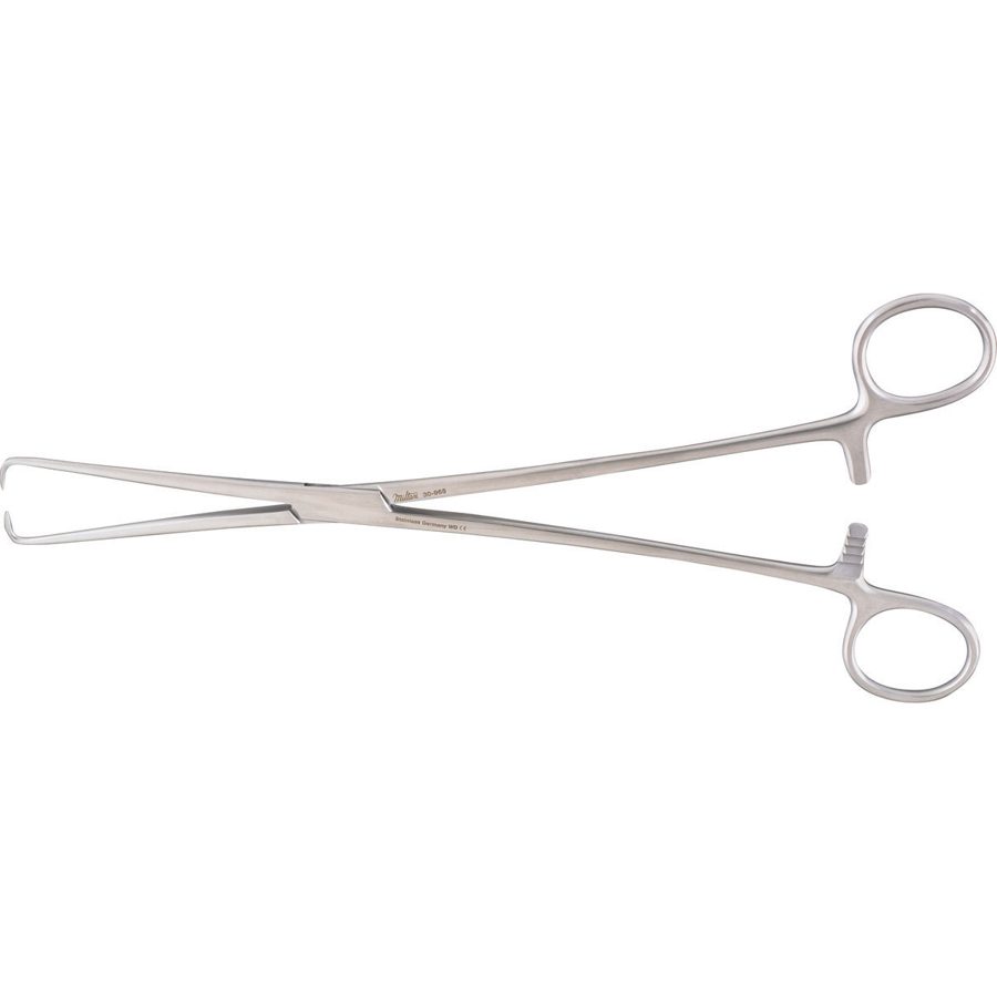 Pinza Pozzi, tenaculo uterino, 9-3/4 "(24,8 cm), rec · MILTEX 30-965