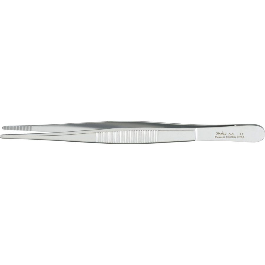 Pinza de Disección sin Dientes de 5-1/2" (14 cm) · MILTEX 6-8