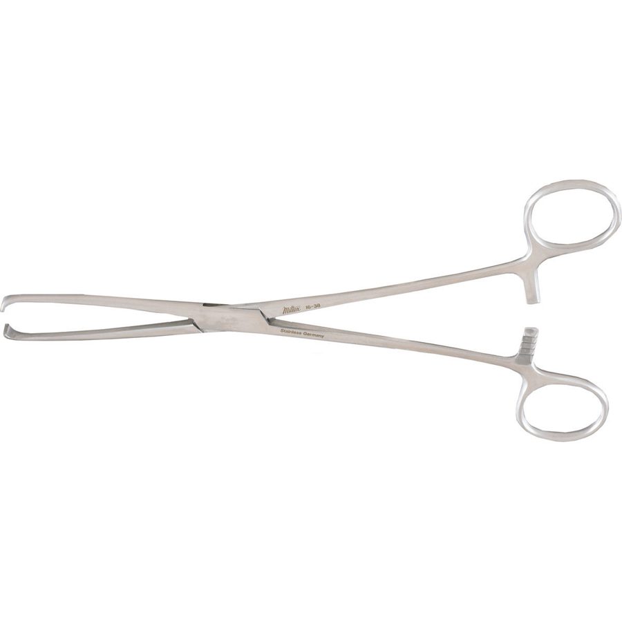 Pinza Allis thoms, 8" (20.3 cm), 6 X 7 dientes · MILTEX 16-38