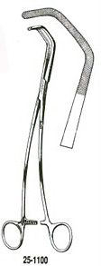 Pinza Satinsky Vascular para Vena cava, 10-3/4 "(27, · MILTEX 25-1100