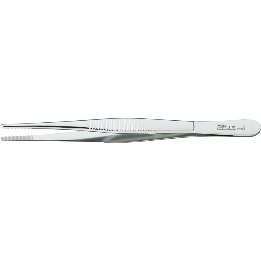 Pinza de Disección con Dientes de 6" (15.2 cm) · MILTEX 6-10