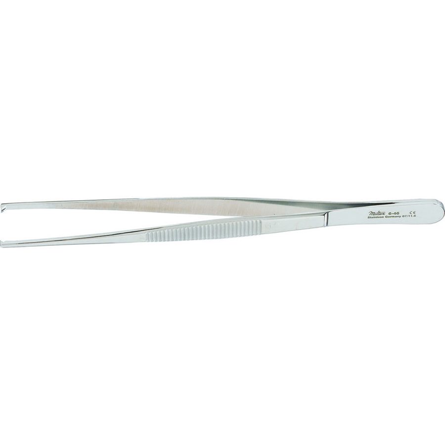 Pinza de Disección sin Dientes de 6" (15.2 cm) · MILTEX 6-46