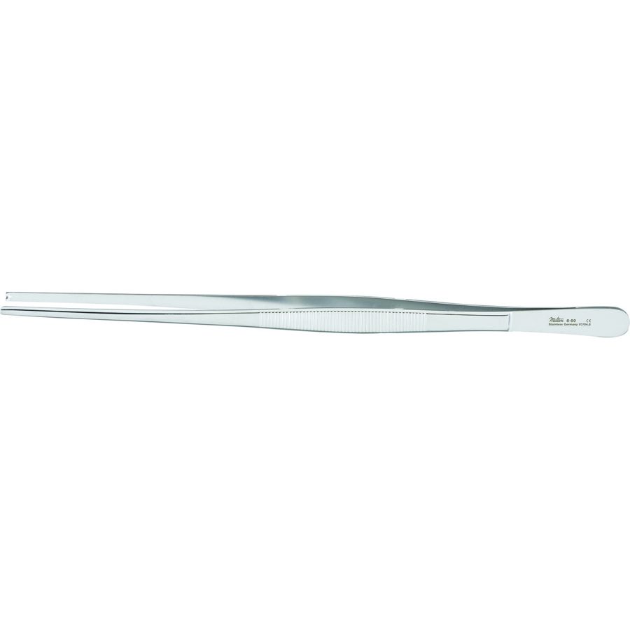 Pinza de Disección sin Dientes de 10" (25.4 cm) · MILTEX 6-50