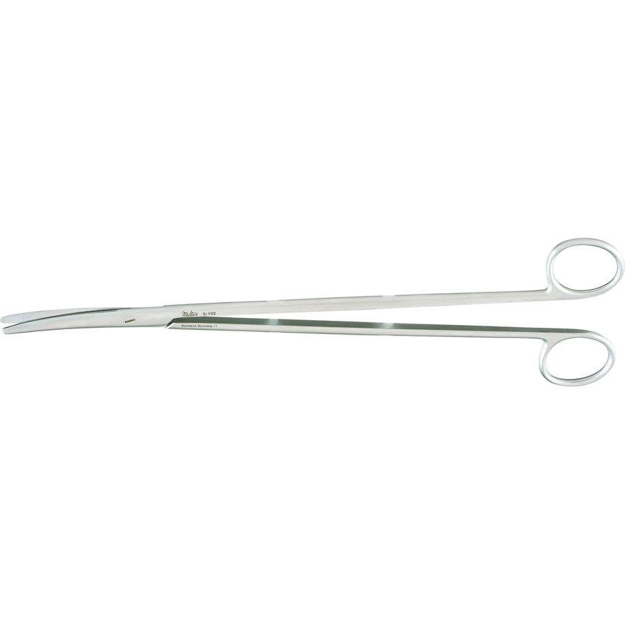 Tijera Metzenbaum Curva de 11" (27.9 cm), (NELSON), · MILTEX 5-192