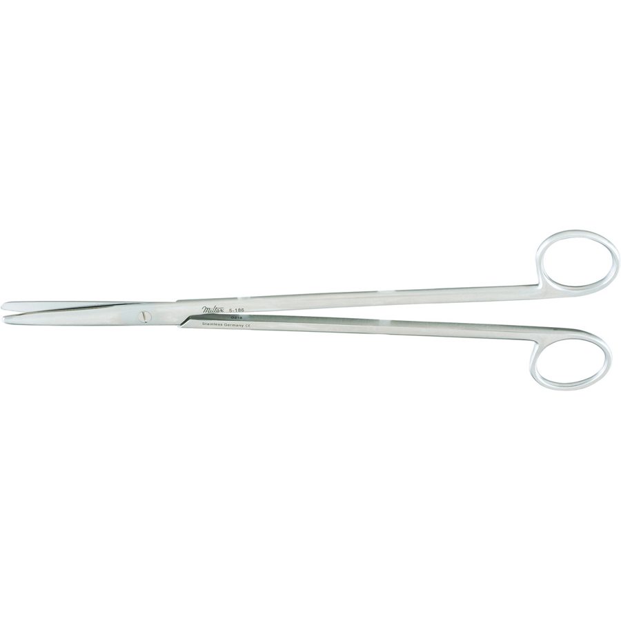 Tijera Metzenbaum Recta de 9" (22.9 cm), (NELSON), l · MILTEX 5-186
