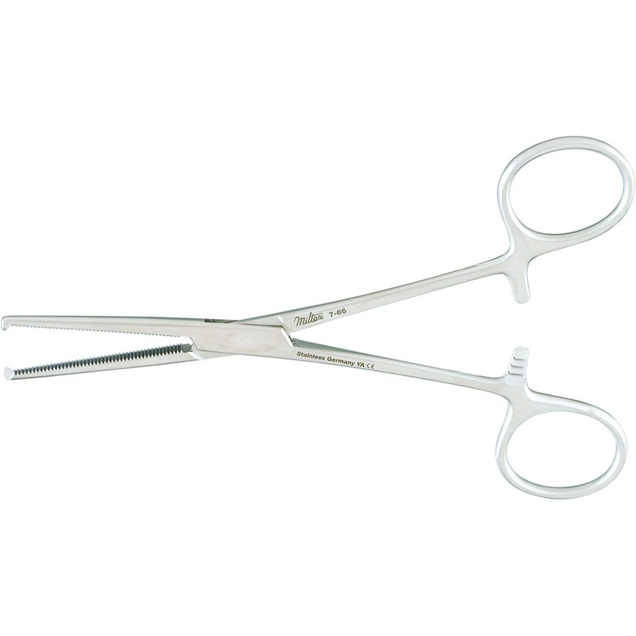 Pinza de Kocher Rectos Medianos 14cm, 5 1/2 · MILTEX 7-66