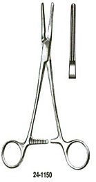 Pinza Debakey Vascular Clamp 7-3/4 "(19,7 cm), recta · MILTEX 24-1150
