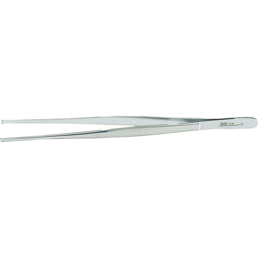 Pinza de Disección con tejido 1 x 2 diente 8" (20.3 · MILTEX 6-48