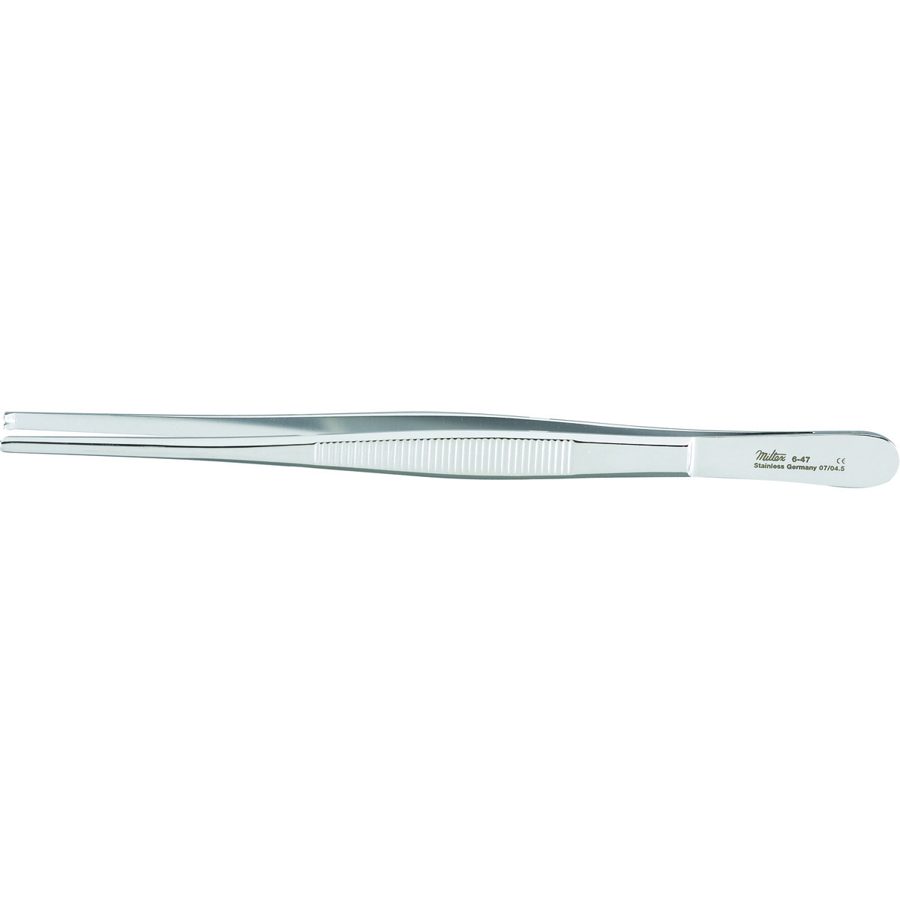 Pinza de Disección con tejido 1 x 2 diente 7" (17.8 · MILTEX 6-47