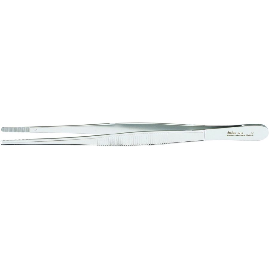 Pinza de Disección con Dientes de 7" (17.8 cm) · MILTEX 6-12